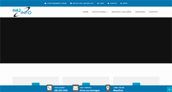 Desktop Screenshot of hajinfo.com.br